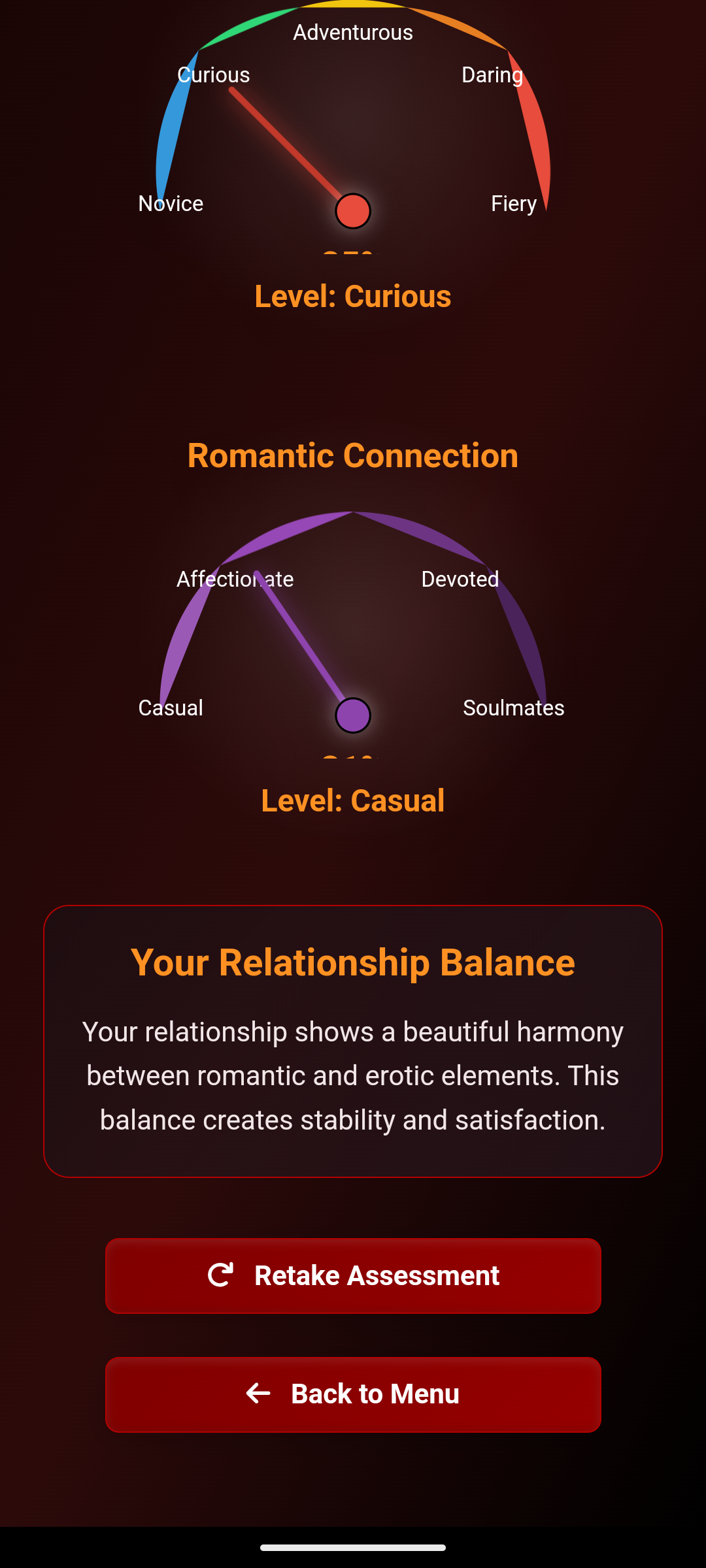 Intimacy Profile